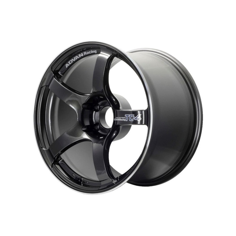 Advan Racing TC4 18x9.5 / 5x114.3 / +12mm Offset - Black Gunmetallic