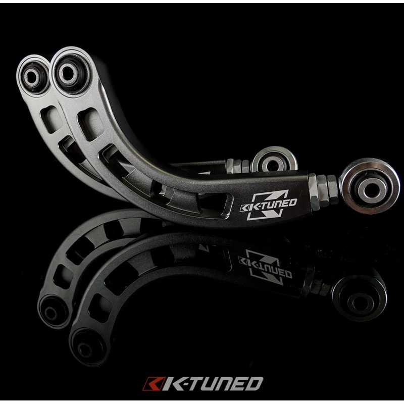 K-Tuned Adjustable Rear Camber Control Arms - Hardened Bushings - Honda Civic / Si / FK8 Type R (2016-2021)