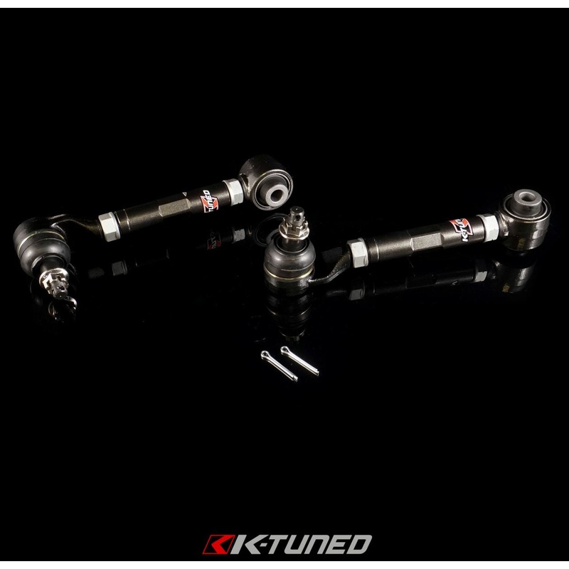 K-Tuned Adjustable Rear Camber Control Arms - Hardened Rubber - Acura TSX (2004-2008) / Honda Accord (2003-2007)