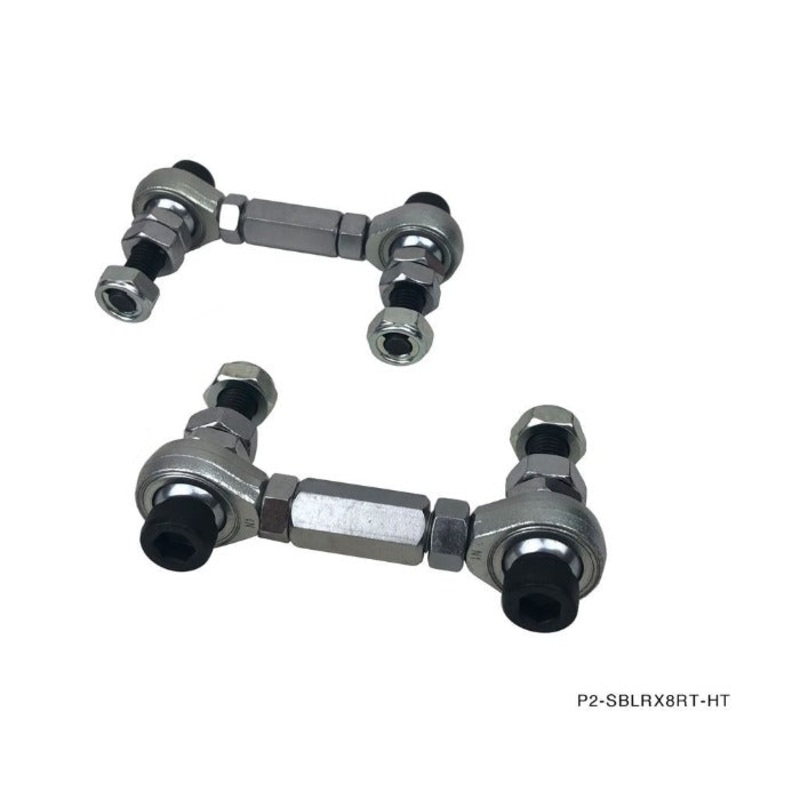 Phase 2 Motortrend (P2M) Adjustable Rear Sway Bar End Drop Links - Mazda RX-8 SE3P (2003-2012)
