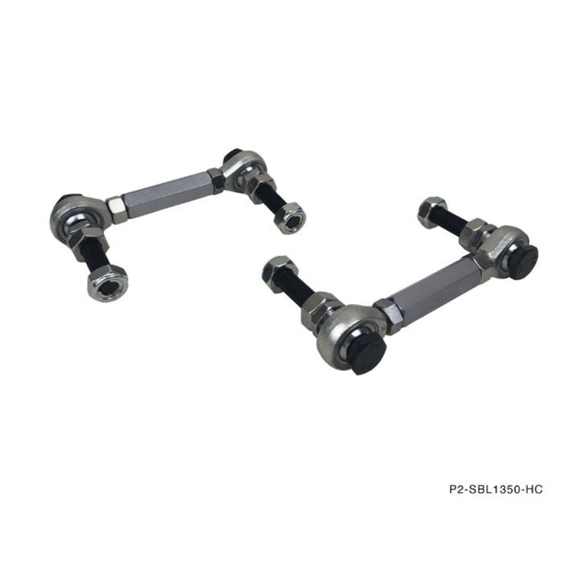 Phase 2 Motortrend (P2M) Adjustable Rear Sway Bar End Links - Nissan 350z (2003-2009)
