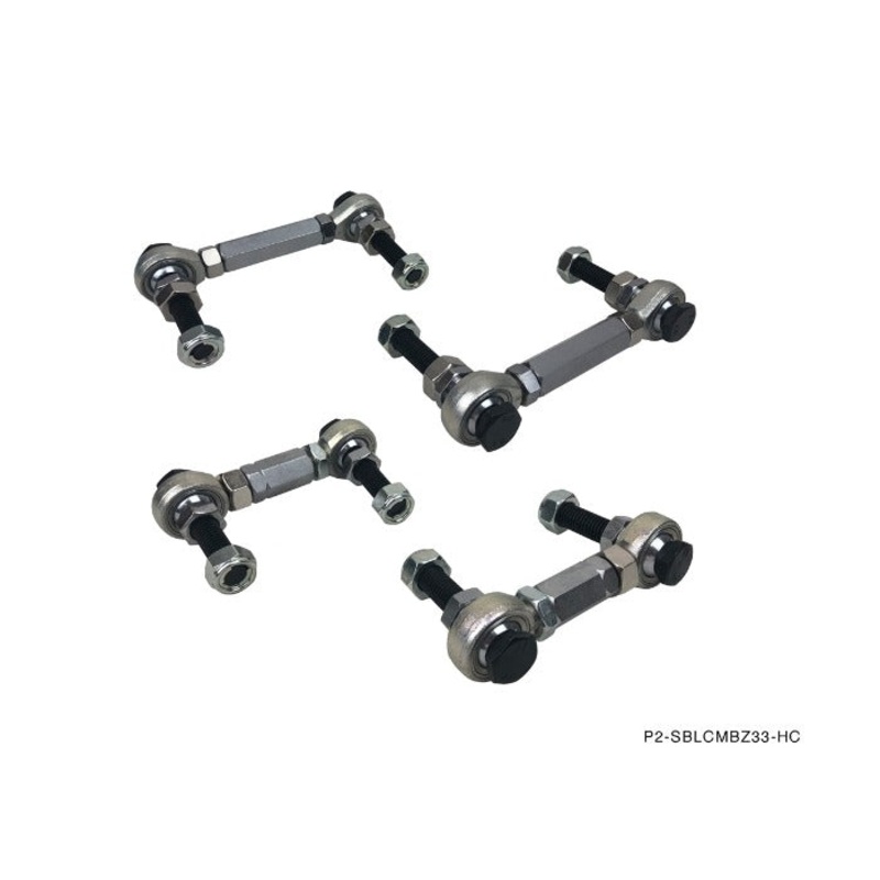 Phase 2 Motortrend (P2M) Front & Rear Sway Bar End Links - Nissan 350z (2003-2009)