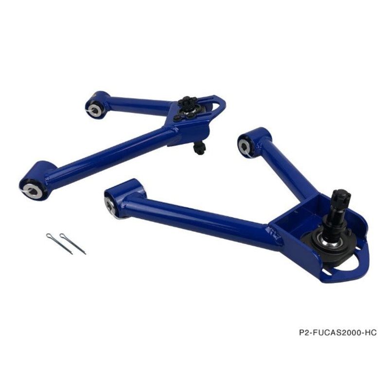 Phase 2 Motortrend (P2M) Adjustable Front Upper Control Camber Arms - Honda S2000 (2000-2009)