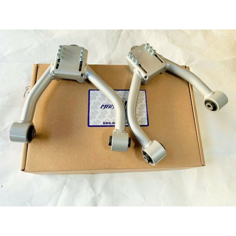 Manzo Adjustable Front Upper Camber Control Arms Set FUCA - Lexus IS250 / IS350 RWD (2006-2013)