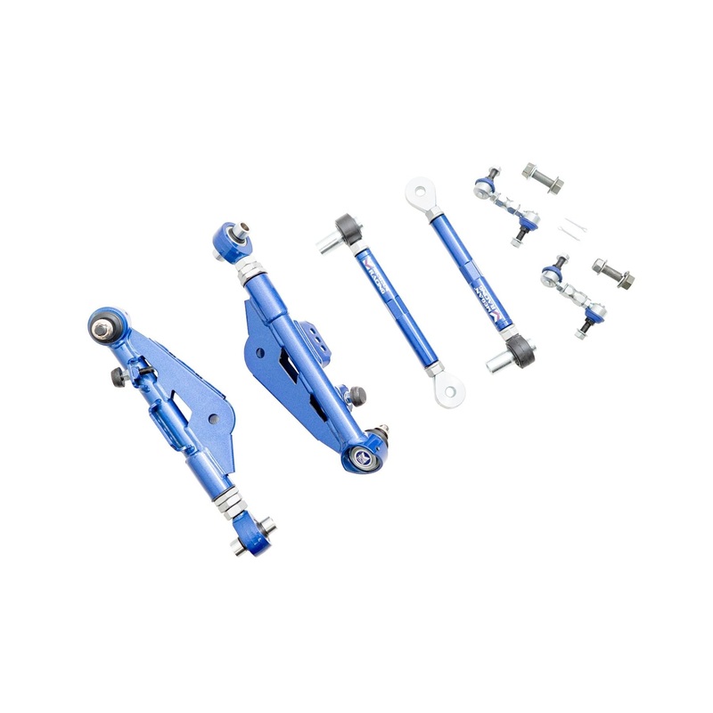 Megan Racing Adjustable Front Lower Control Arms + Tension Rods - Nissan 240sx S14 / S15