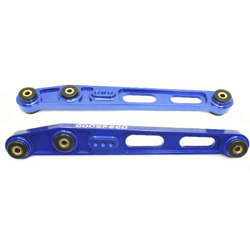 GSP Godspeed Project - Honda Civic (EK/EJ) 1996-00 Gen2 Adjustable Rear Lower Control Arms Billet Aluminum, Blue