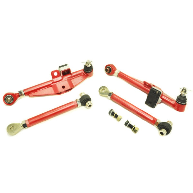 GSP Godspeed Project - Nissan 240SX (S13) 1989-94 Adjustable Front Lower Control Arms With High Angle Tension Rods