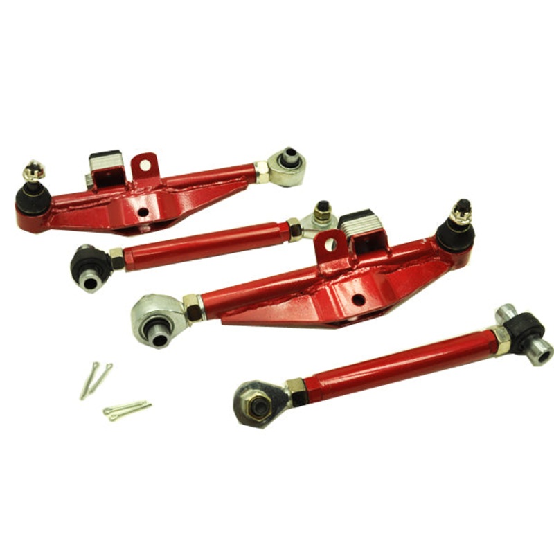 GSP Godspeed Project - Nissan 240SX (S14) 1995-98 Adjustable Front Lower Control Arms With High Angle Tension Rods