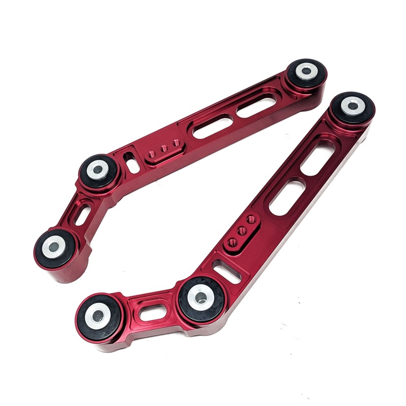 GSP Godspeed Project - Honda Civic (EF) 1988-91 Angled Rear Lower Control Arms, 2 Lowered, Billet