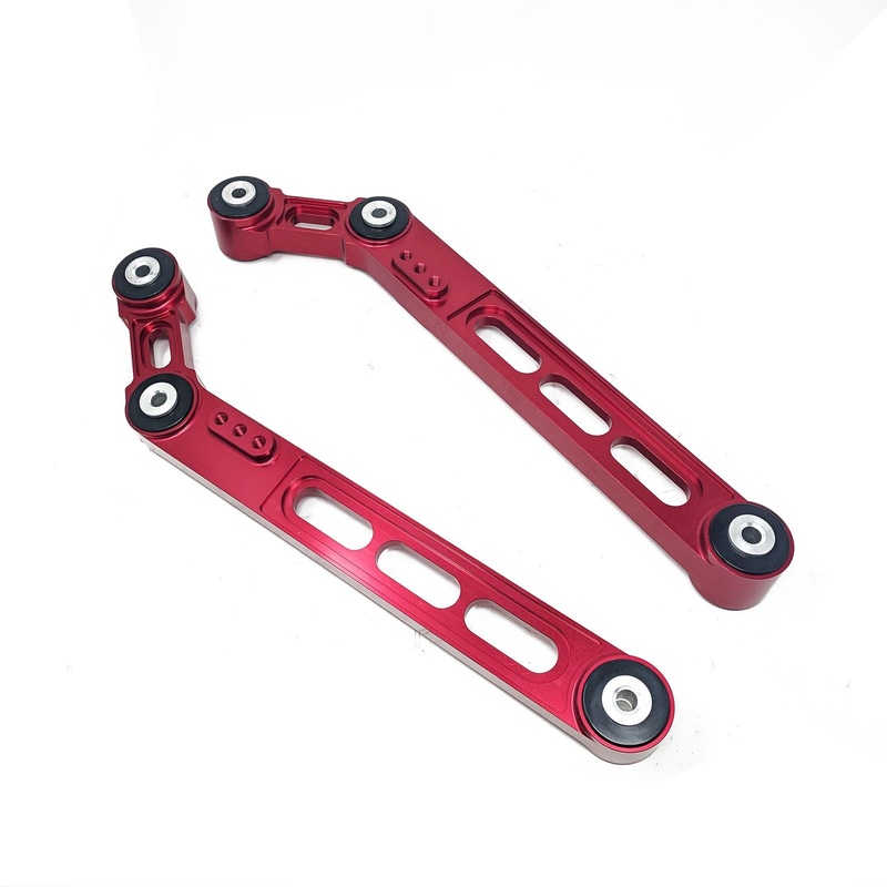 GSP Godspeed Project - Honda Civic (EK/EJ) 1996-00 Angled Rear Lower Control Arms, 2 Lowered, Billet