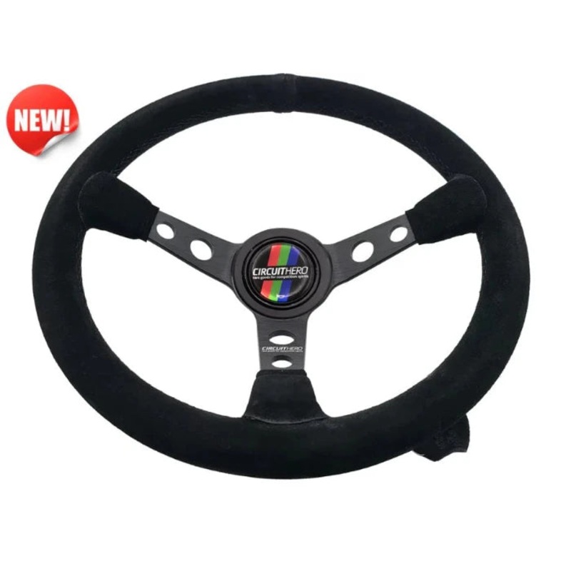 Circuit Hero 3 Spoke Steering Wheel w/ Holes