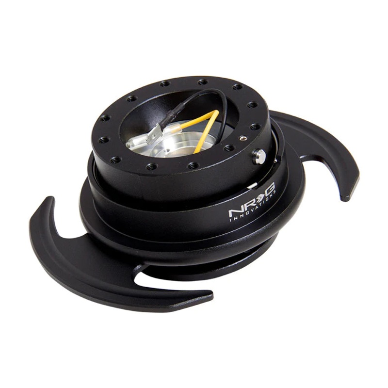 NRG Gen 3.0 Steering Wheel Quick Release Hub Kit - Black