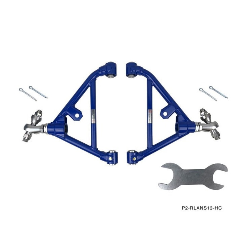 Phase 2 Motortrend (P2M) Adjustable FRONT & REAR Lower Control Arms - Nissan 240sx S14 (1995-1998)