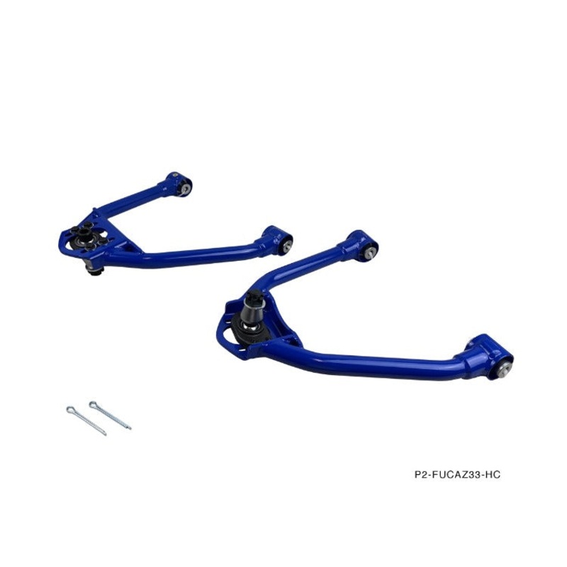 Phase 2 Motortrend (P2M) Adjustable Front Upper Camber Control Arms FUCA - Nissan 350z (2003-2009)