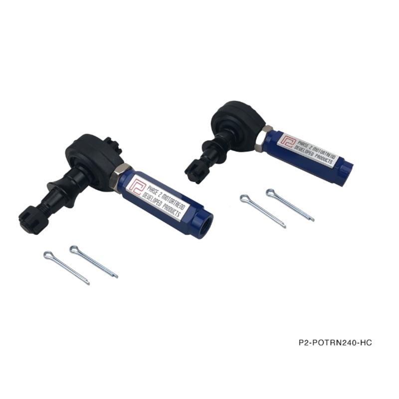 Phase 2 Motortrend (P2M) Adjustable Pro Outer Tie Rod Ends - Nissan 240sx (1989-1998)