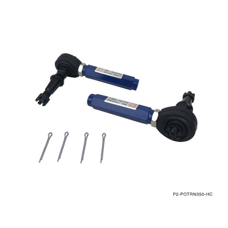 Phase 2 Motortrend (P2M) Adjustable Pro Outer Tie Rod Ends - Nissan 350z (2003-2009)