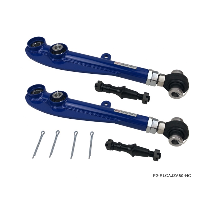 Phase 2 Motortrend (P2M) Adjustable Rear Lower Control Arms - Toyota Supra JZA80 MK4 (1993-1998)