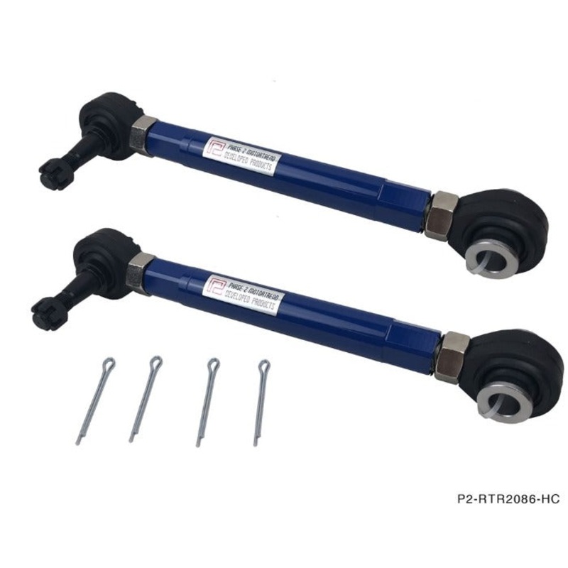 Phase 2 Motortrend (P2M) Adjustable Rear Toe Rods - Subaru BRZ (2012+)