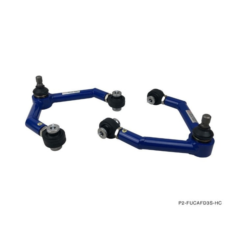 Phase 2 Motortrend (P2M) FUCA Adjustable Front Upper Camber Arms - Mazda RX-7 FD3S (1993-1997)