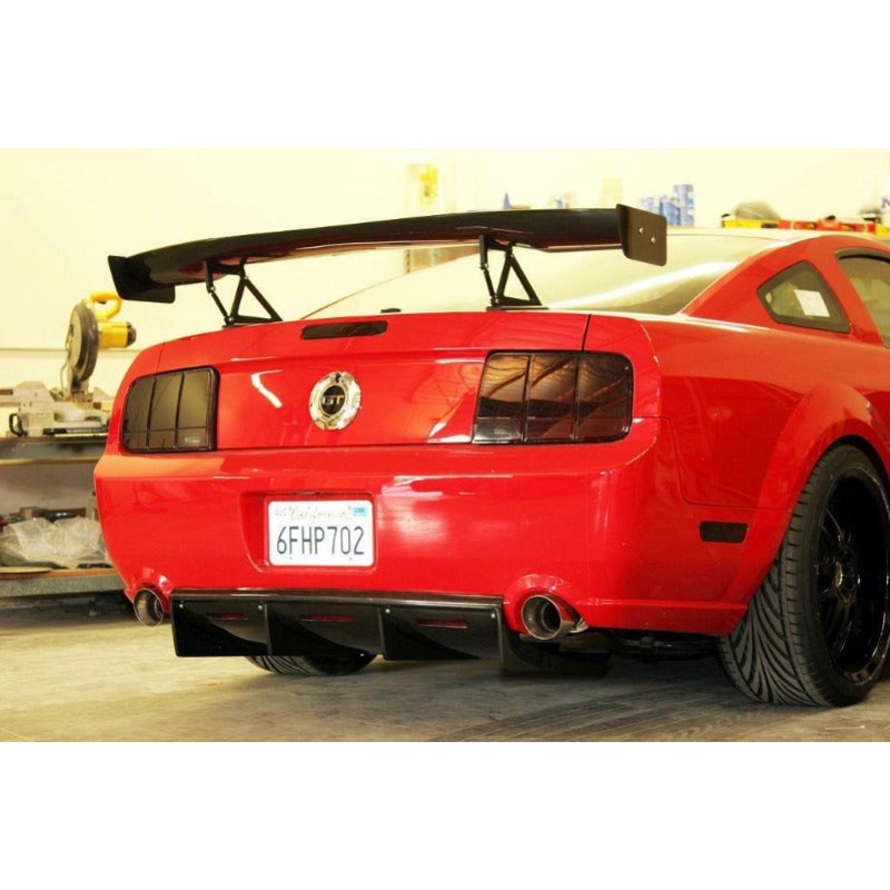 APR Performance Carbon Fiber GTC-200 Adjustable Rear Wing Spoiler - Ford Mustang S197 (2005-2009)