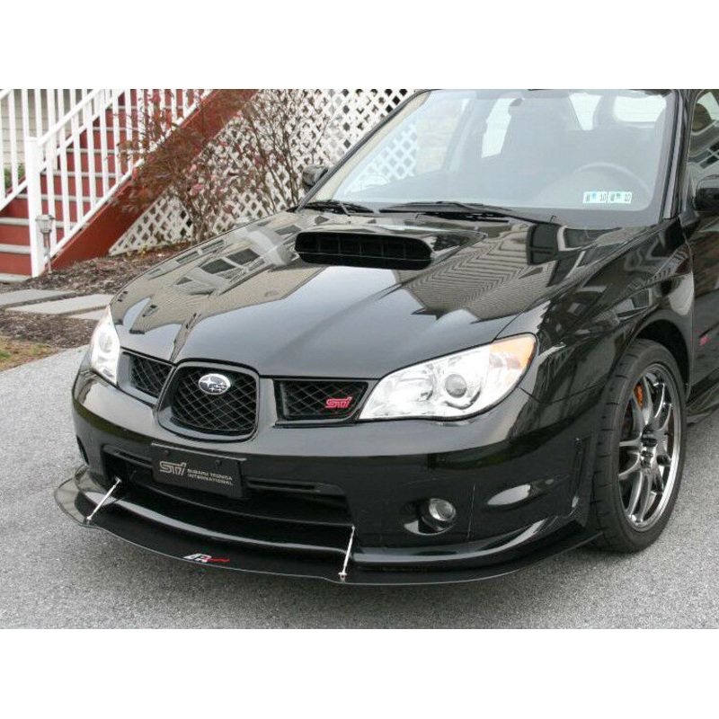 APR Performance Carbon Fiber Wind Splitter w/ Support Rods - Subaru WRX & STi (2006-2007)