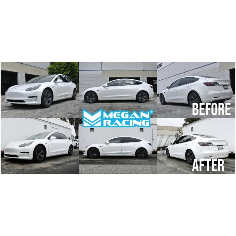 Megan Racing EZII EZ 2 Coilovers - Tesla Model 3 AWD Models (2017+)