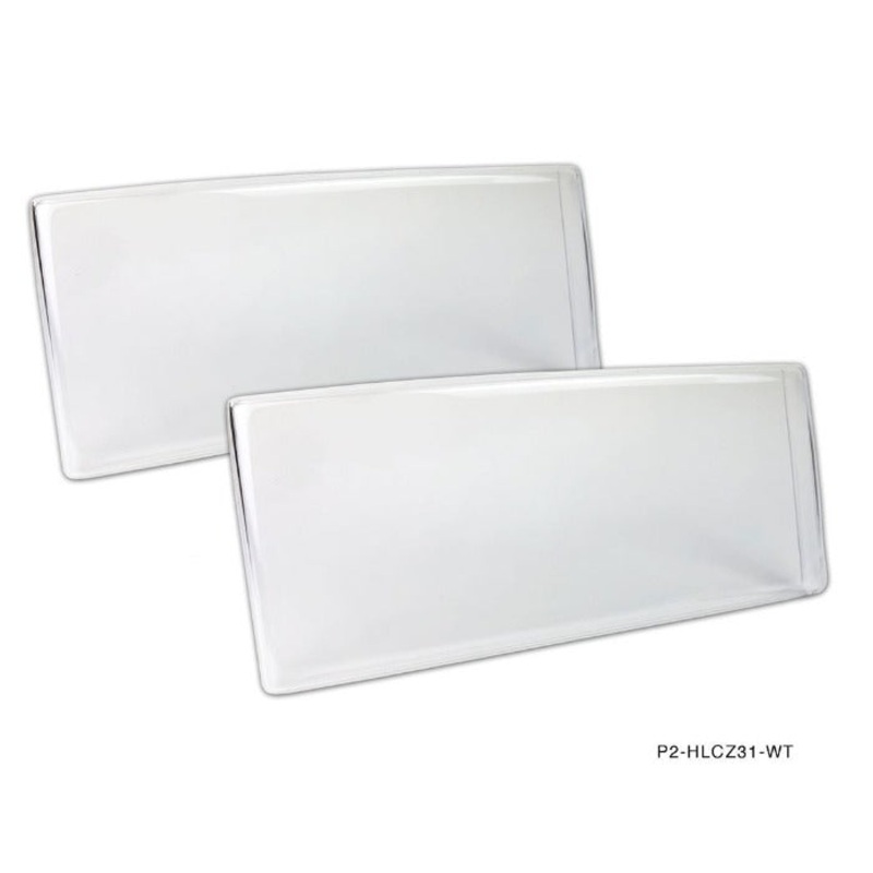 Phase 2 Motortrend (P2M) Clear Front Headlight Covers - Nissan 300ZX Z31 (1987-1989)