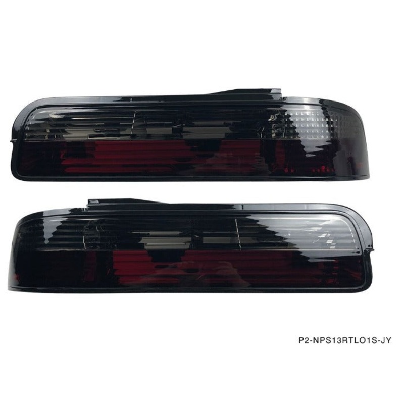 Phase 2 Motortrend (P2M) Smoked Rear Taillights - Nissan 240sx S13 Coupe / Convertible (1989-1994)