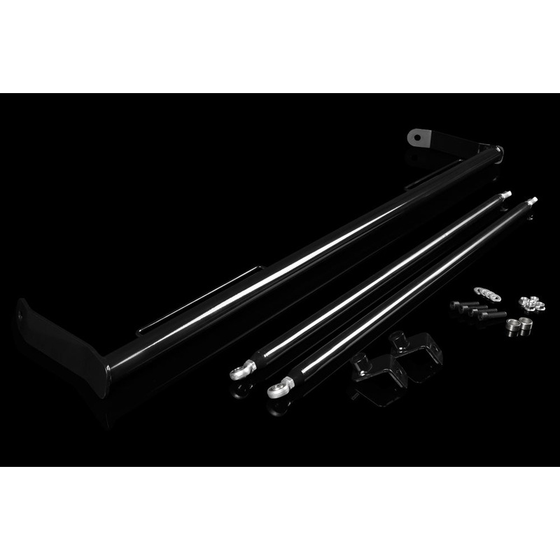 BRAUM Racing Black Matte / Satin Seatbelt Harness Bar Kit - Chevy Camaro (2010-2015)