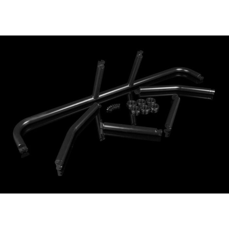 BRAUM Racing Black Matte / Satin Seatbelt Harness Bar Kit - Ford Mustang (2015-2020)