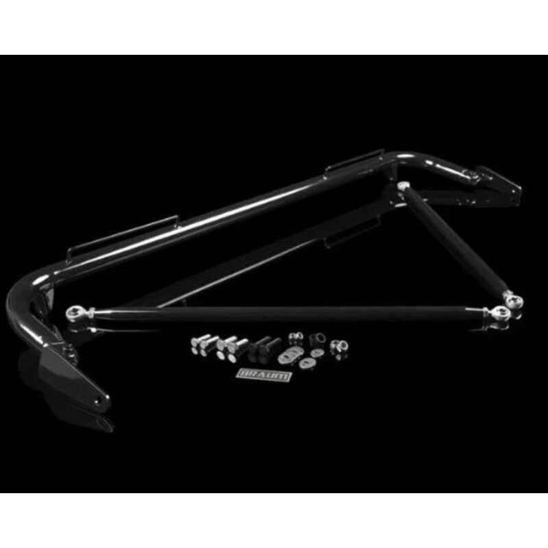 BRAUM Racing Universal Harness Bar Kit 48-51" - Black Gloss