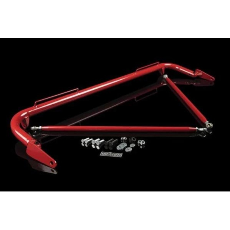 BRAUM Racing Universal Harness Bar Kit 48-51" - Red Gloss