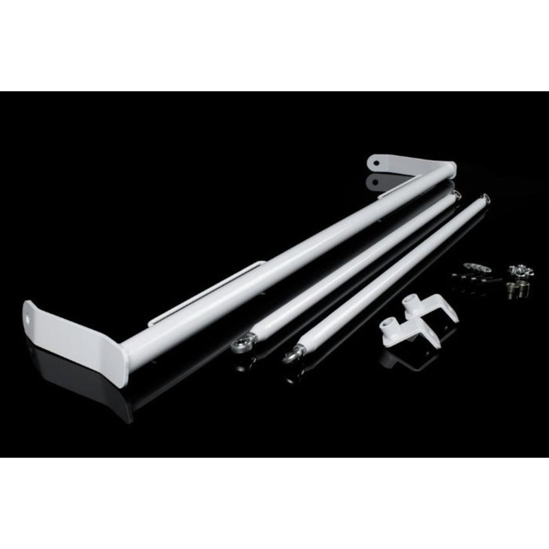BRAUM Racing White Gloss Seatbelt Harness Bar Kit - Chevy Camaro (2010-2015)