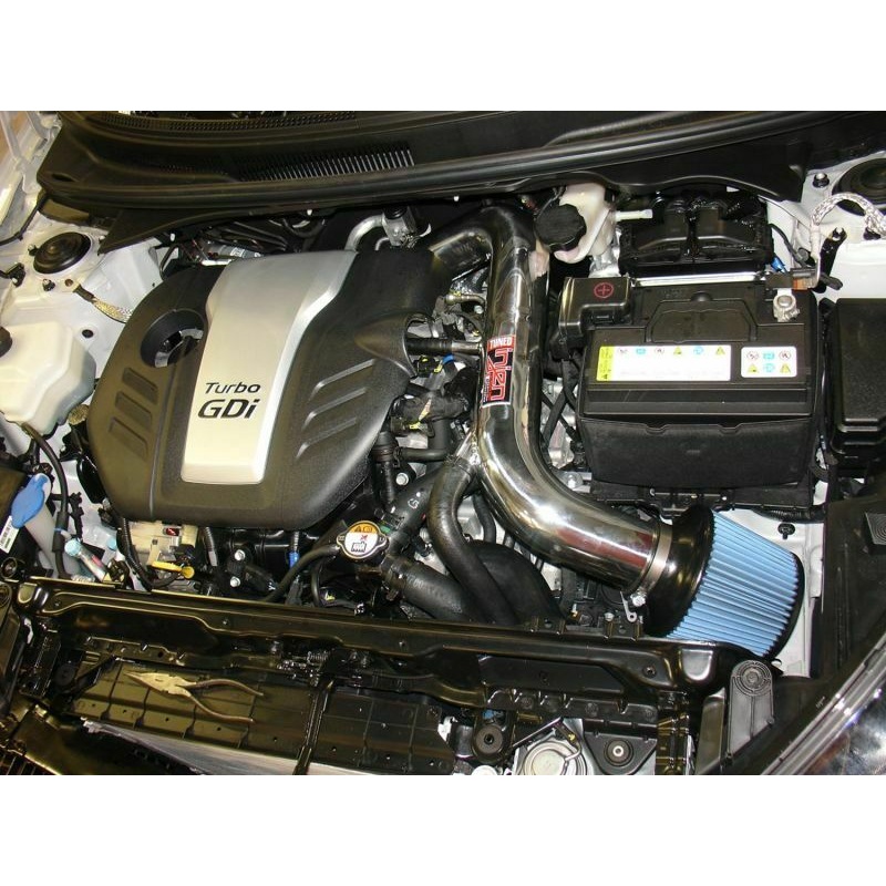 Injen IS Series Short Ram Air Intake System - Hyundai Veloster 1.6L Turbo (2013-2017) - Polished