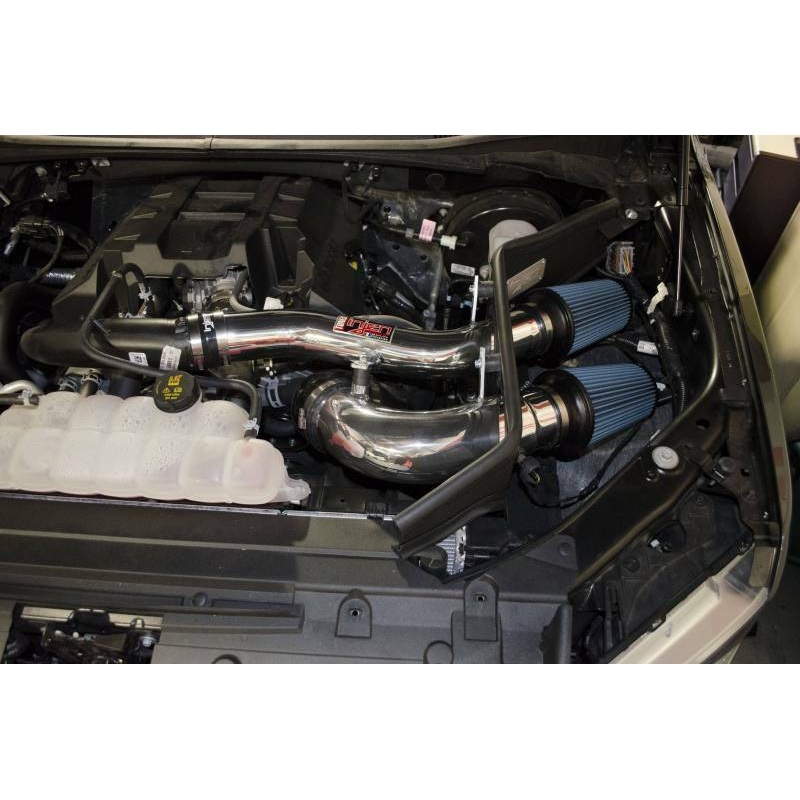 Injen PF Short Ram Intake Kit - Polished - Ford F-150 V6 2.7L / 3.5L EcoBoost (2015-2020)