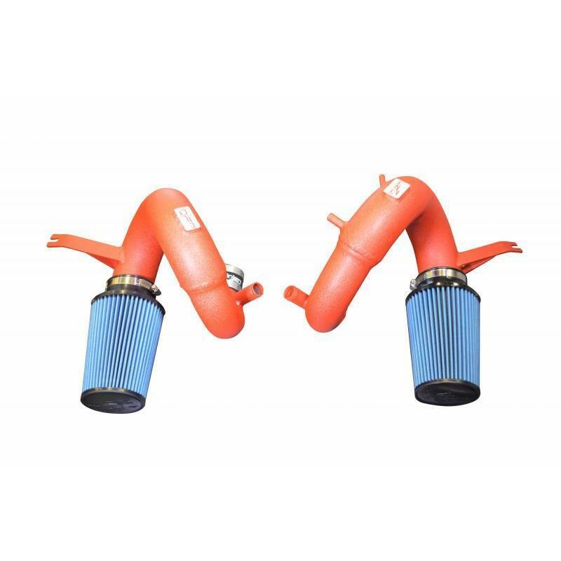Injen SP Short Ram Air Intake System - Wrinkle Red - Kia Stinger Twin Turbo 3.3L (2018-2021)