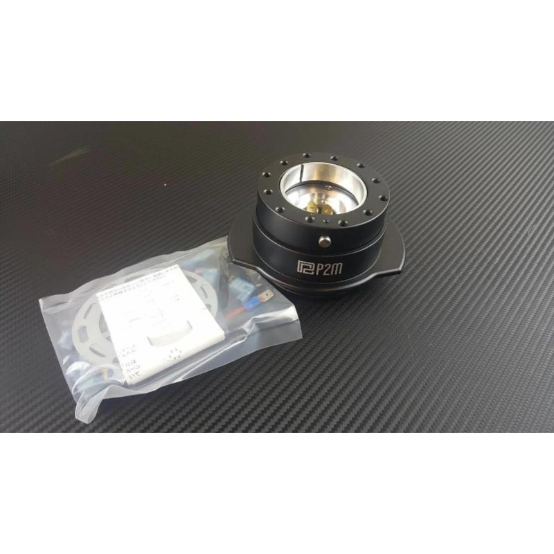 Phase 2 Motortrend (P2M) V2 Steering Wheel Quick Release Hub Kit - Universal