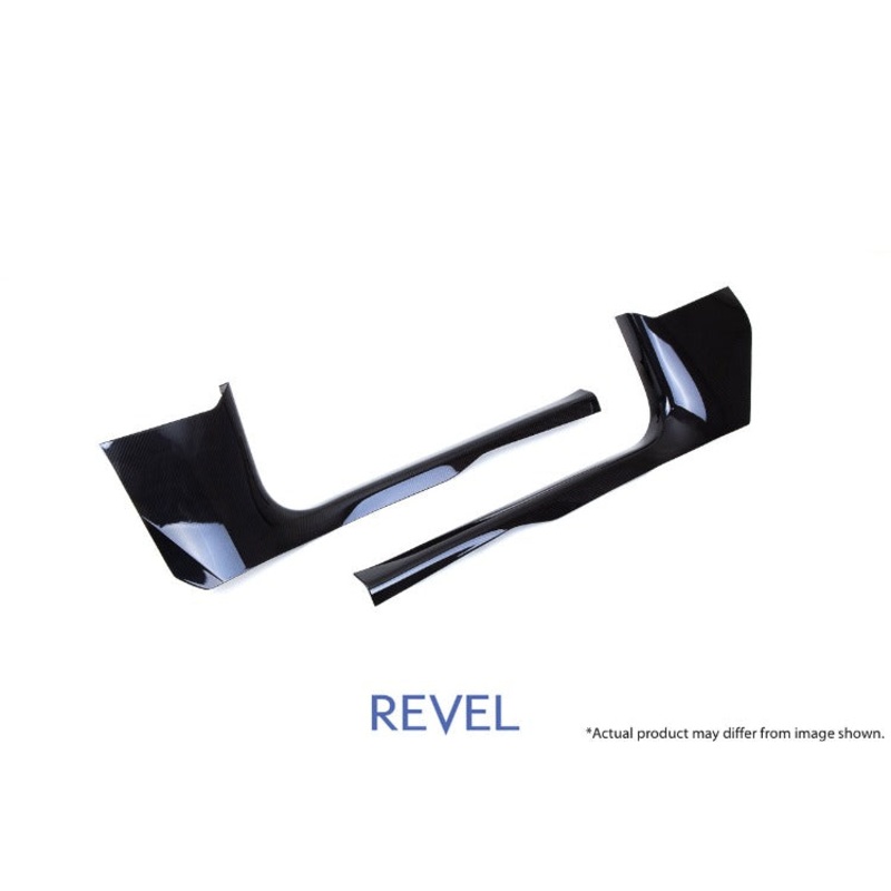 Revel GT Dry Carbon Door Sill Cover Set - Tesla Model 3 (2016-2019)