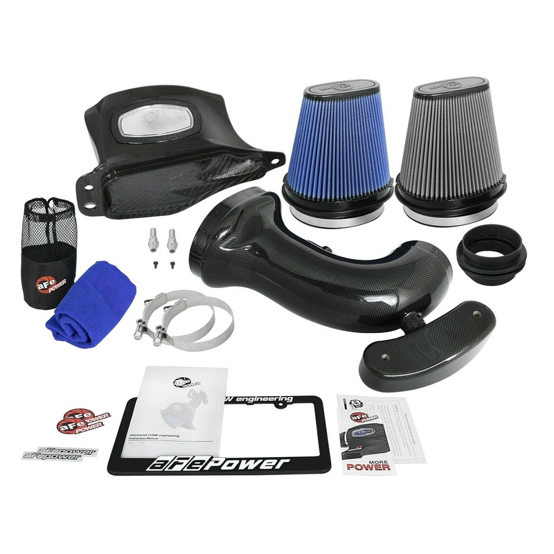 AFE Momentum Carbon Fiber Cold Air Intake CAI Corvette Stingray C7 V8 6.2L 14-19