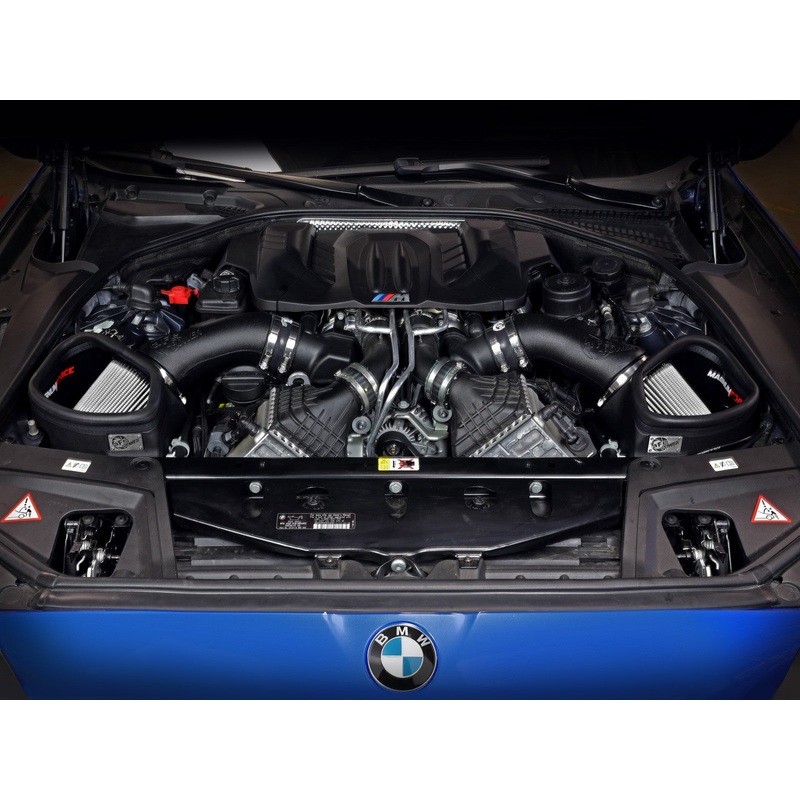 AFE Power Stage 2 Magnum Force Cold Air Intake CAI - Pro DRY S - BMW M5 F10 (2012-2016)