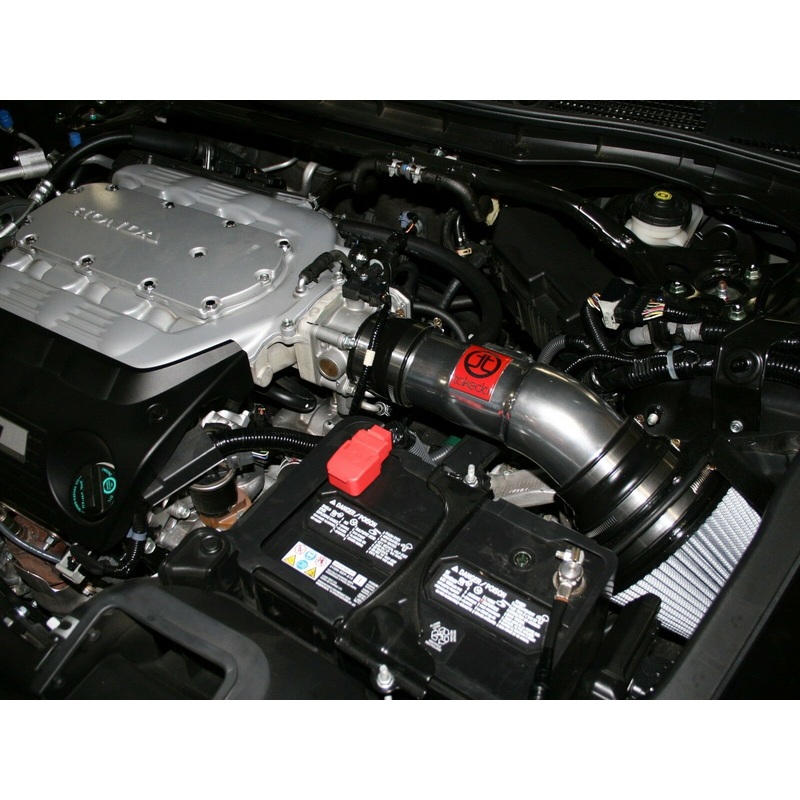 AFE Takeda Polished Stage 2 Pro Dry S Cold Air Intake CAI - Honda Accord V6 (2008-2012) / Acura TL (2009-2014)