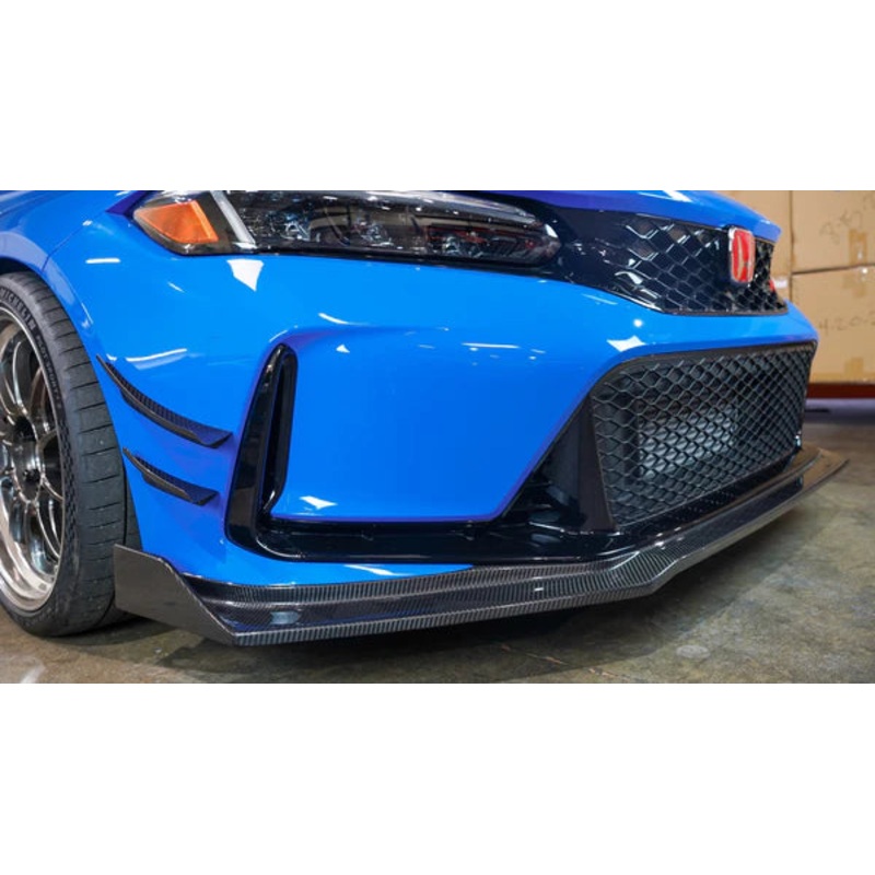 APR Performance Carbon Fiber Front Bumper Canards - Honda Civic Type R FL5 (2023+)