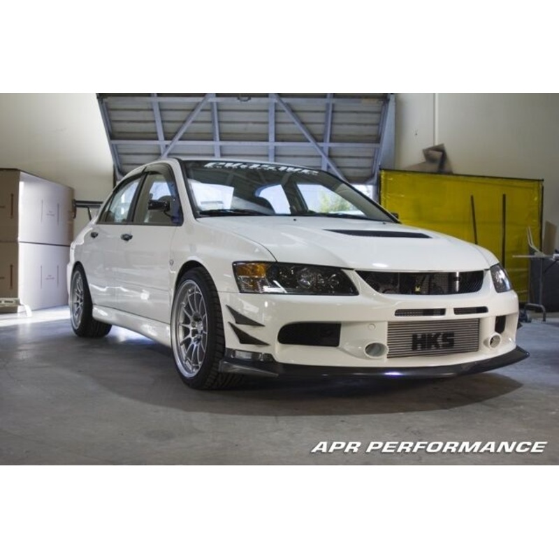 APR Performance Carbon Fiber Front Bumper Canards Set - Mitsubishi Lancer Evolution 9 (2006-2007)