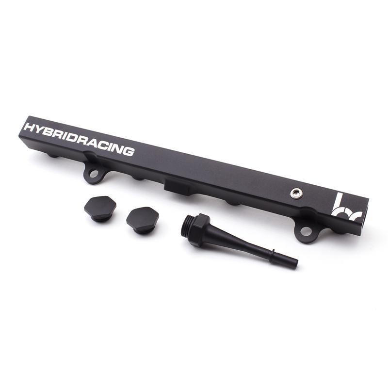 Hybrid Racing K-Series Fuel Rail & Fittings - Black - Acura TSX (2004-2008)