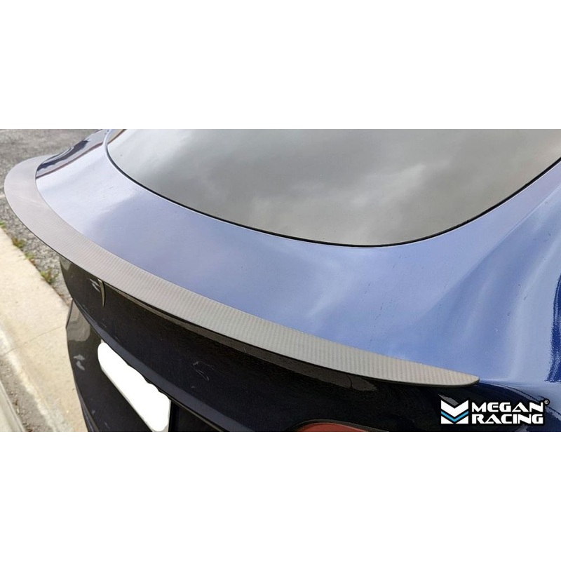 Megan Racing Carbon OE-Type Rear Spoiler / Wing - Tesla Model Y (2019+)
