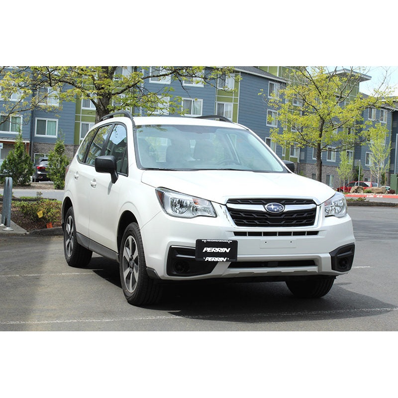 Perrin Front License Plate Bracket Holder Relocation Kit - Subaru Forester (2014-2022)