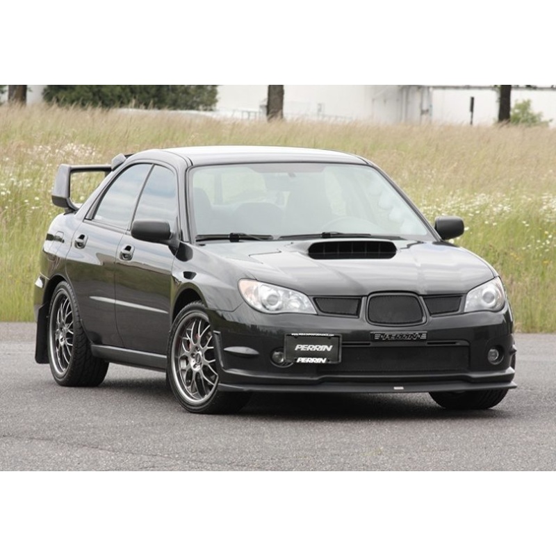 Perrin Front License Plate Bracket Holder Relocation Kit - Subaru WRX & STI (2002-2007)