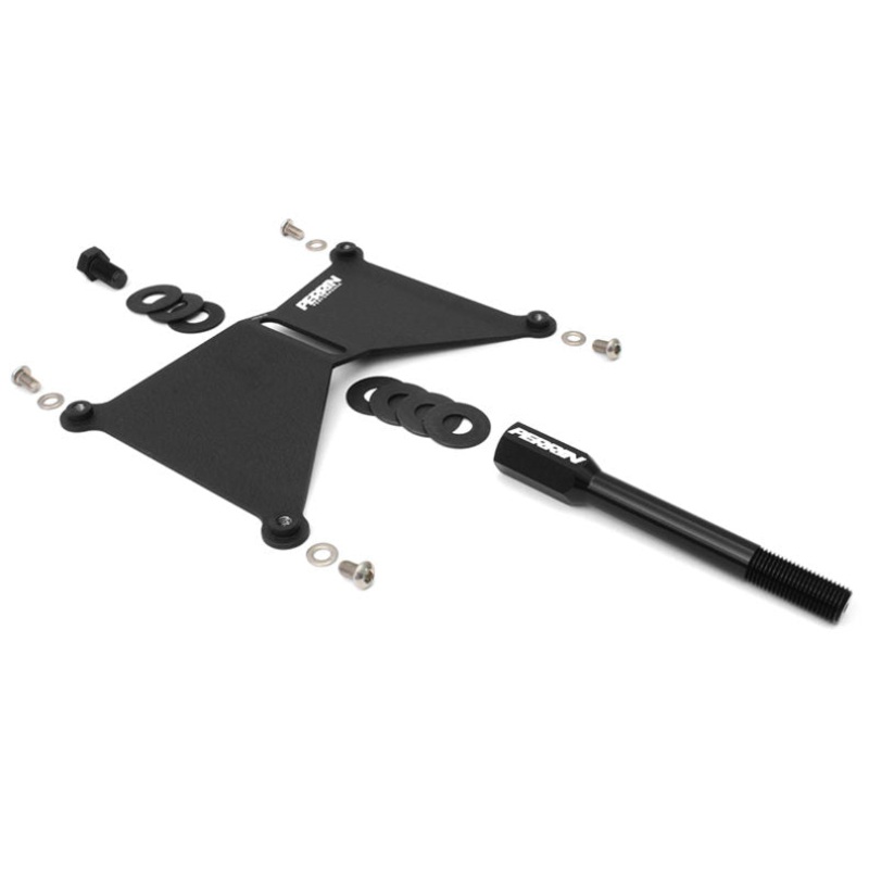 Perrin Front License Plate Bracket Holder Relocation Kit - Subaru WRX & STI (2008-2014)