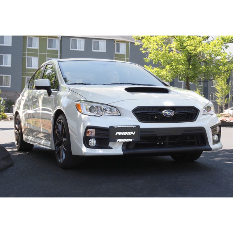 Perrin Front License Plate Bracket Holder Relocation Kit - Subaru WRX & STI (2018+)