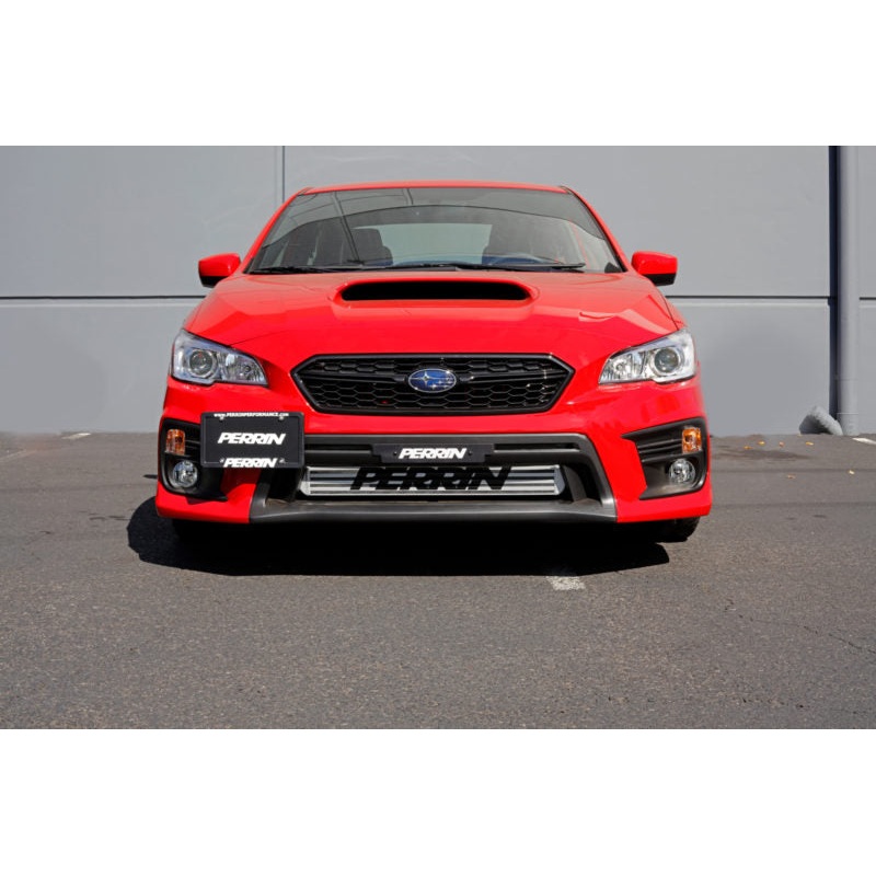 Perrin Front License Plate Bracket Holder Relocation Kit - Subaru WRX & STI (2018+) W/ FMIC